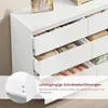 WOLTU Kommode weiß, mit 6 Schubladen, Moderner Produktbild-Vorschau 5