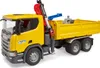 bruder ScaniaSuper 560R Baustellen-LKW Kran und 2 Paletten Produktbild-Vorschau 8