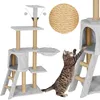 Springos® Katzenkratzbaum Katzenhaus Liegemulde Produktbild-Vorschau 2