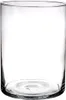 INNA-Glas Glas Vase Zylinder Sanya Earth, klar, 25cm, Ø18cm Produktbild-Vorschau 1