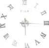 vidaXL Horloge murale 3D Design moderne argenté 100 cm XXL Voir les images du produit 1