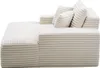 SucceBuy Chaise longue Relax 138 cm, canapé-lit rembourré Voir les images du produit 1