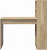 vidaXL Stôl Sonoma dub 113 x 54 x 120 cm Materiál na báze Náhľad obrázku produktu 5