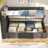 KIMENICH Jugendbett mit LED Beleuchtung, Polsterbett mit Produktbild-Vorschau 4