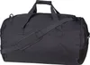 A dark gray duffel bag is shown from the side, with its shoulder strap visible. Produktbild-Vorschau