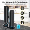2er Elektrisches Salz- und Pfeffermühlen-Set, USB Produktbild-Vorschau 2