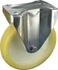 Edelstahlrollen Bockrolle Ø160mm Polyurethan Produktbild-Vorschau 1