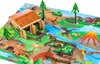 Dinosaurier Figuren Set mit Spielmatte – 72-teiliges Produktbild-Vorschau 7