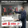 HOMCOM Opslagsysteem Wandplank, 60 x 120 cm, 28 stuks. Productafbeelding-voorbeeld 5