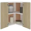 vidaXL Pensile ad angolo Lyon Sonoma rovere 57x57x60 cm Anteprima dell’immagine prodotto 3