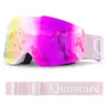 Qunature Lunettes de ski sans cadre SNOWBOARDBRILLE UV400 Voir les images du produit 1