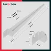 A diagram showing the dimensions and components of a metal post anchor. Produktbild-Vorschau