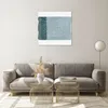 Bilder auf glas - Einteilig - Aquarell Modern Blau - Produktbild-Vorschau 7