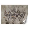 Abstrakt Blumen Violett Lila FOTOTAPETE 200x140 cm VLIES Produktbild-Vorschau 1