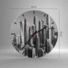 Wanduhr - Rund - Glasuhr - Wolkenkratzer Fotografie Dubai - Produktbild-Vorschau 3