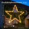 SALCAR LED-tuinverlichting, sterrenvorm, 90 cm, 480 LED's, Productafbeelding-voorbeeld 5