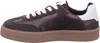 A side view of a brown and white sneaker against a white background. Produktbild-Vorschau