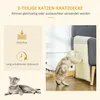 PawHut Kratze Brett Kratzbaum Katzenspielzeug Sisal Produktbild-Vorschau 4