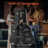SucceBuy Etui rigide pour guitare acoustique, 43,31 pouces, Voir les images du produit 2