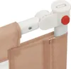 vidaXL Barrière de sécurité pour jeune enfant Taupe 200x25 Voir les images du produit 7