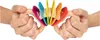 Goki Holz Rassel Regenbogen Babyspielzeug Produktbild-Vorschau 2