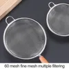 Mehl Sieb Anti-Schlupf-Feinnetz bequemer Griff Edelstahl Produktbild-Vorschau 2