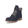 Rieker Veterschoenen Hoog  Veterschoenen Hoog - Blauw - Voir les images du produit 42