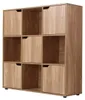 CALICOSY - Meuble 9 cases avec 5 portesReproduction bois Voir les images du produit 10