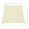 vidaXL Voile d'ombrage Oxford trapézoïdal 2/4x3 m blanc Voir les images du produit 5