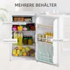 HOMCOM 91L Kühlschrank mit Gefrierfach 81L+10L Klein Produktbild-Vorschau 6