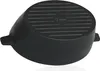 A black cast iron humidifier for a grill or smoker. Produktbild-Vorschau