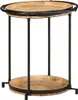 vidaXL Beistelltisch Ø55x60 cm Massivholz Mango Produktbild-Vorschau 8