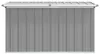 vidaXL Box da giardino grigio 129x67x65 cm Anteprima dell’immagine prodotto 2