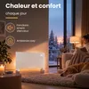 EXTRALINK Radiateur électrique en verre 2000 W, WiFi, Voir les images du produit 4