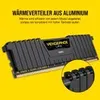 A computer RAM module with marketing text and a close-up inset. Voir les images du produit