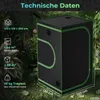 Grow Zelt für Pflanzen 120x120x200cm Zuchtzelt Gewächshaus Produktbild-Vorschau 3