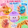 Glitter Dumpling Squishy, 4 Stück Dumpling Squishies, Produktbild-Vorschau 4