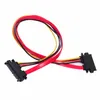 P29 SATA 22-Pin Verlängerungskabel 7+15 Pin – Stecker auf Produktbild-Vorschau 5