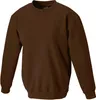James & Nicholson Sweatshirt Round Sweat Heavy braun Größe Produktbild-Vorschau 2