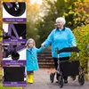 COSTWAY Rollator 2in1 con sedile pieghevole, ausilio per la Anteprima dell’immagine prodotto 6
