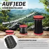Tragbarer Klapphocker, Tragbarer Klappstuhl, Einziehbarer Produktbild-Vorschau 3
