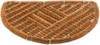 Tapis de coco naturel semi-circulaire 40x60 cm Tapis de Voir les images du produit 1