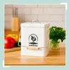 Poubelle à compost Relaxdays pour la cuisine, 6 l, petite Voir les images du produit 7