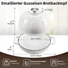 Casseruola in ghisa smaltata da 5,35 litri/25 cm, bianca, Anteprima dell’immagine prodotto 2