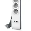 Belkin BSV401CA2M, 525 J, 4 AC-Ausgänge, Typ E, Schwarz, Produktbild-Vorschau 9