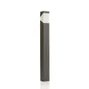 Lucande Wegeleuchte Kiran, 100 cm, grau, Metall, IP44, E27 Produktbild-Vorschau 1