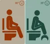 Relaxdays Toilettenhocker, verstellbar, Stuhlgang Produktbild-Vorschau 5