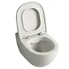 Rimless-WC-Becken mit langsam schließendem Duroplast-Sitz, Produktbild-Vorschau 1