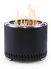 Relaxdays Feuerschale ohne Rauch, Edelstahl, HxD 35 x 49,5 Produktbild-Vorschau 7