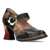 Laura Vita Riemchenpumps Damen 31393132353235 Schwarz 37 EU Produktbild-Vorschau 8